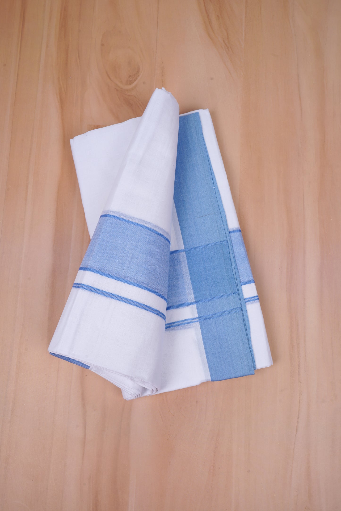 FCD-04 W/D DHOTI 4.00 MTR-Blue