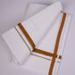 HD-17 W/D DHOTI  3.80 MTR-Brown