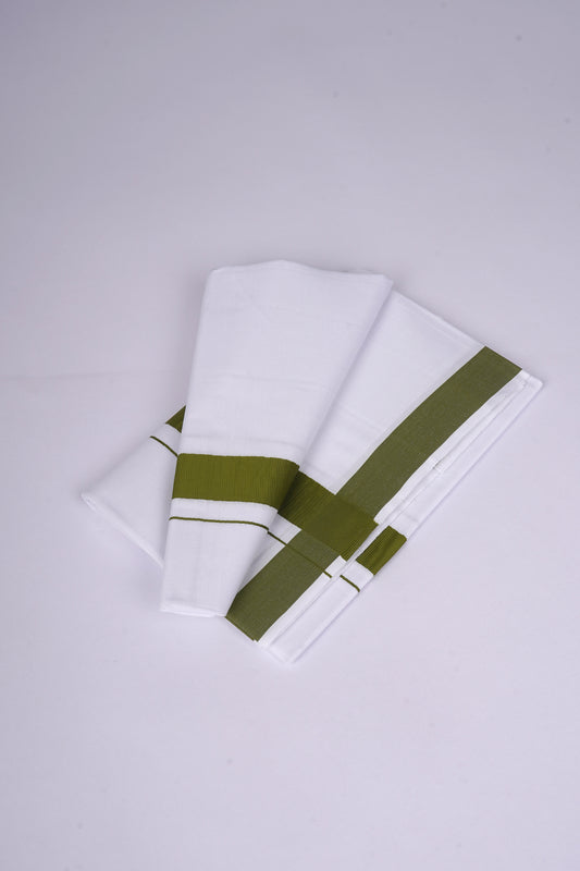 FS-98 W/S DHOTI 2.00 MTR - DARK GREEN