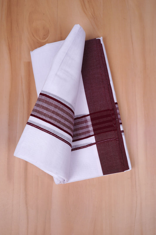 FCD-488 W/D DHOTI 3.80 MTR- Brown 2