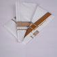 FS-105 W/S DHOTI  2.00 MTR - Silver Orange