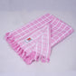 COLOUR BIGCHECK COTTON - CBT-23 BATH TOWEL - 30X60 - DARK PINK