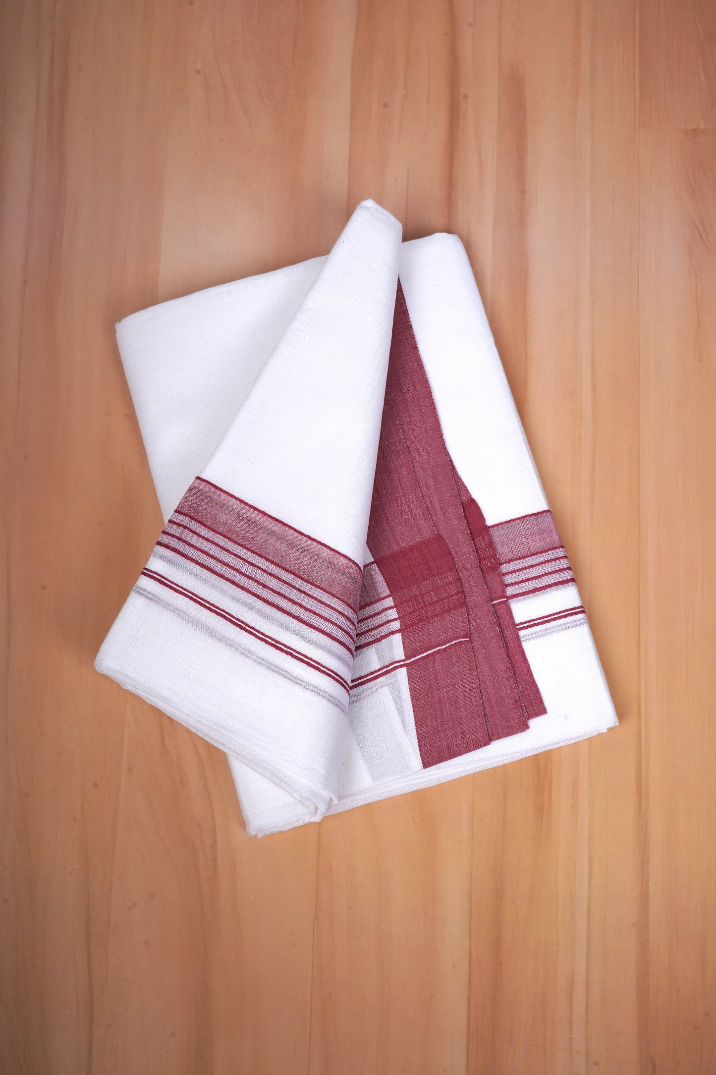 FCD-580 W/D DHOTI 3.80 MTR - Dark Pink