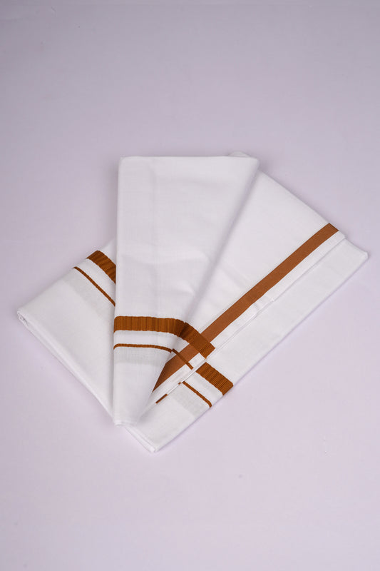 HS-15 W/S DHOTI  1.90 MTR - Brown