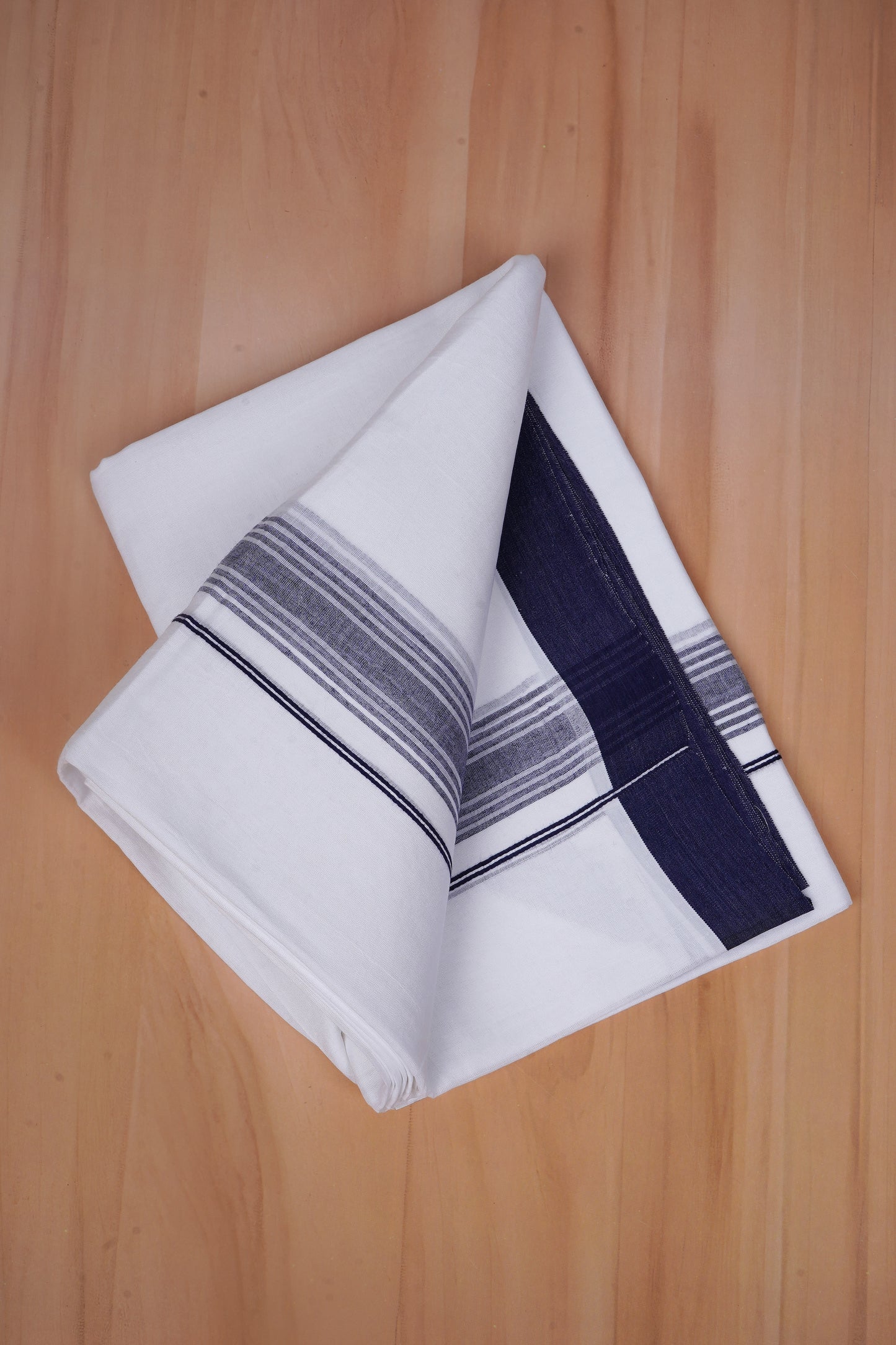 FCD-578 W/D DHOTI 3.80 MTR - Blue