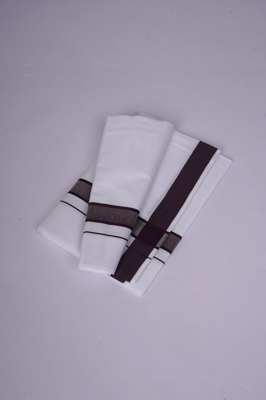 FS-119 W/S DHOTI  1.90 MTR - Dark Violet