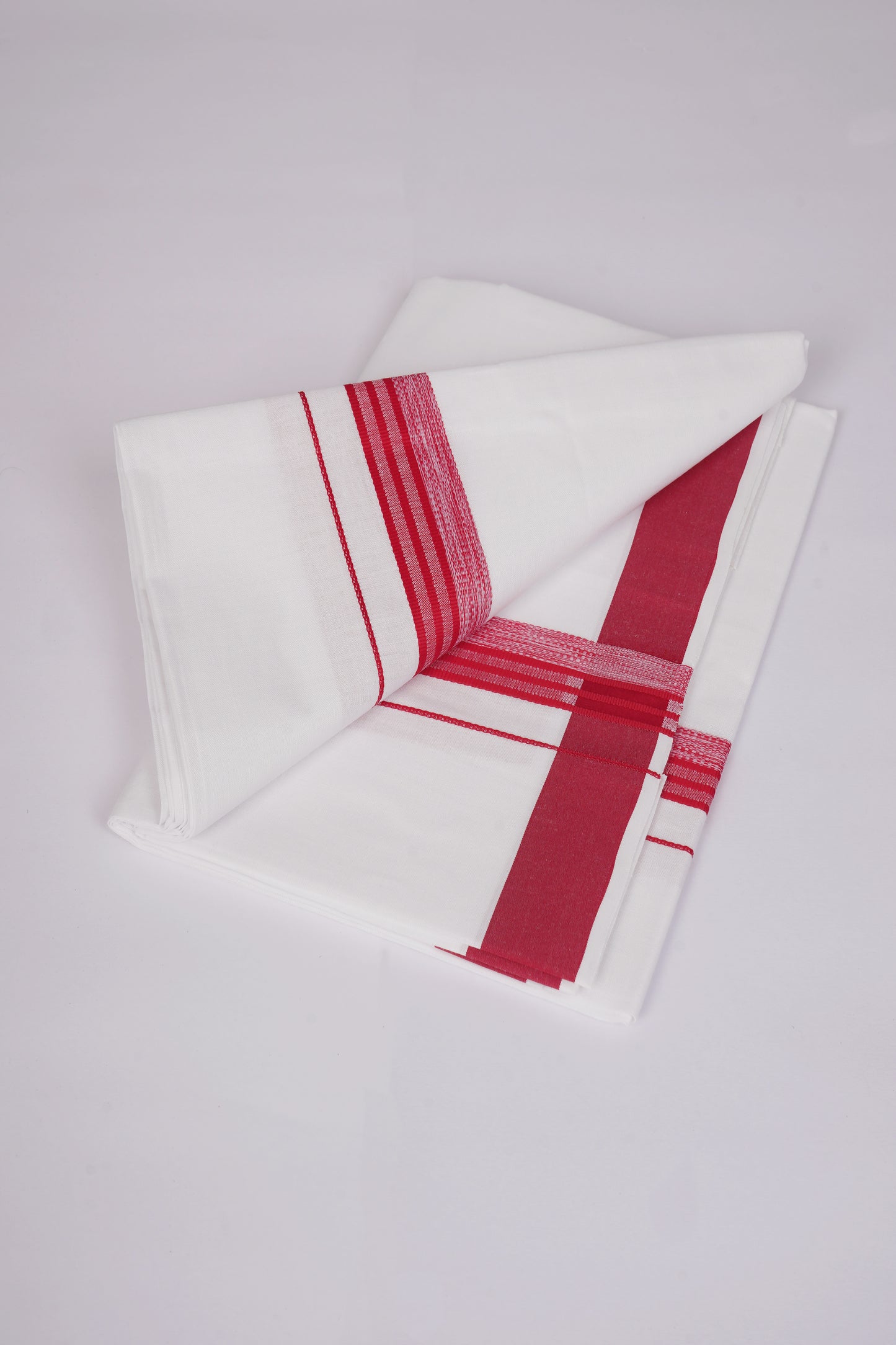 FS-129 W/S DHOTI  1.90 MTR - Red