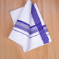 FCD-602 W/D DHOTI 3.80 MTR - Purple