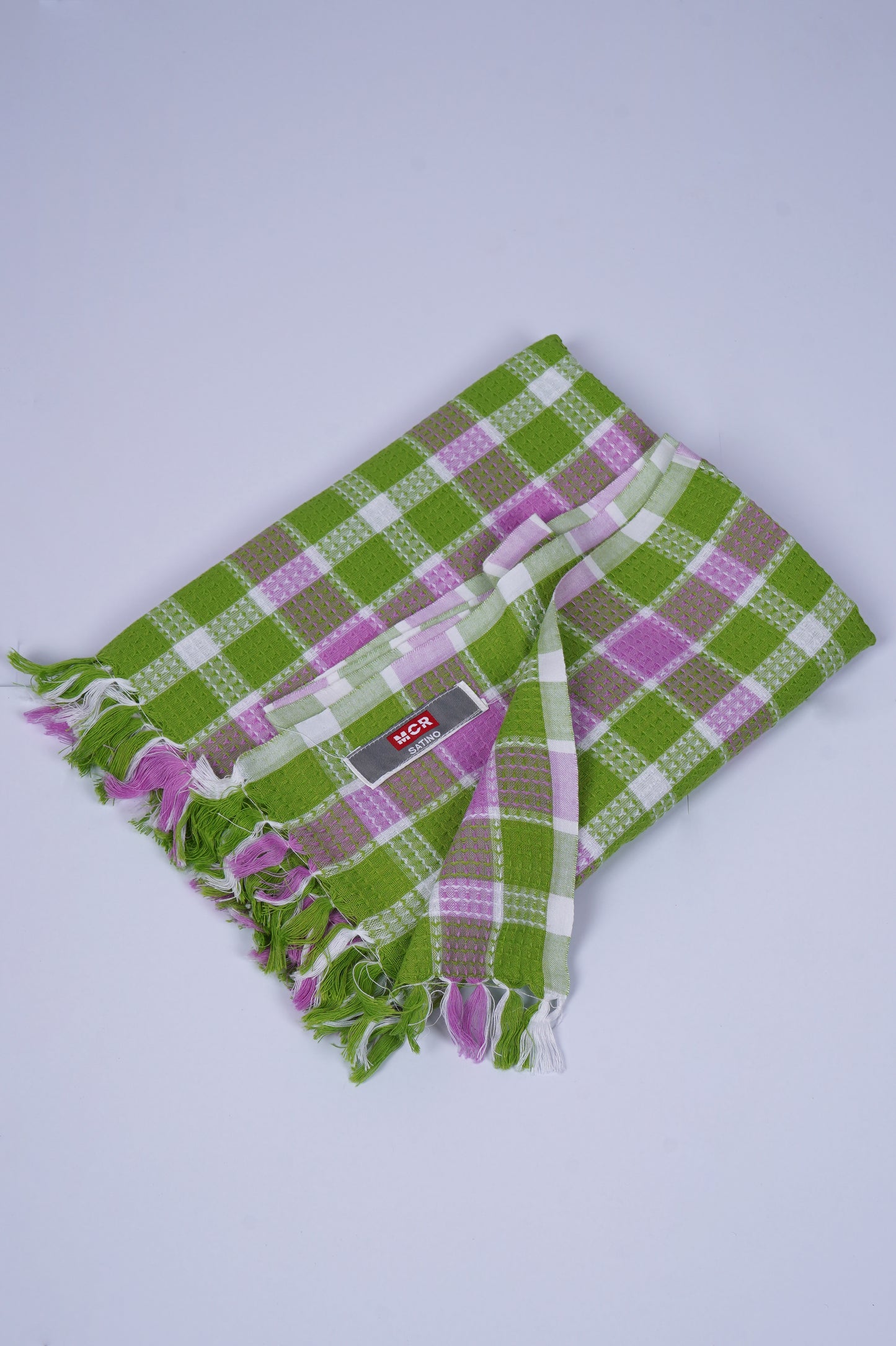 COLOUR DOBBY COTTON - CBT-21 BATH TOWEL - 30X60 - GREEN