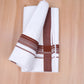 FCD-331 W/D DHOTI 3.80 MTR-Brown
