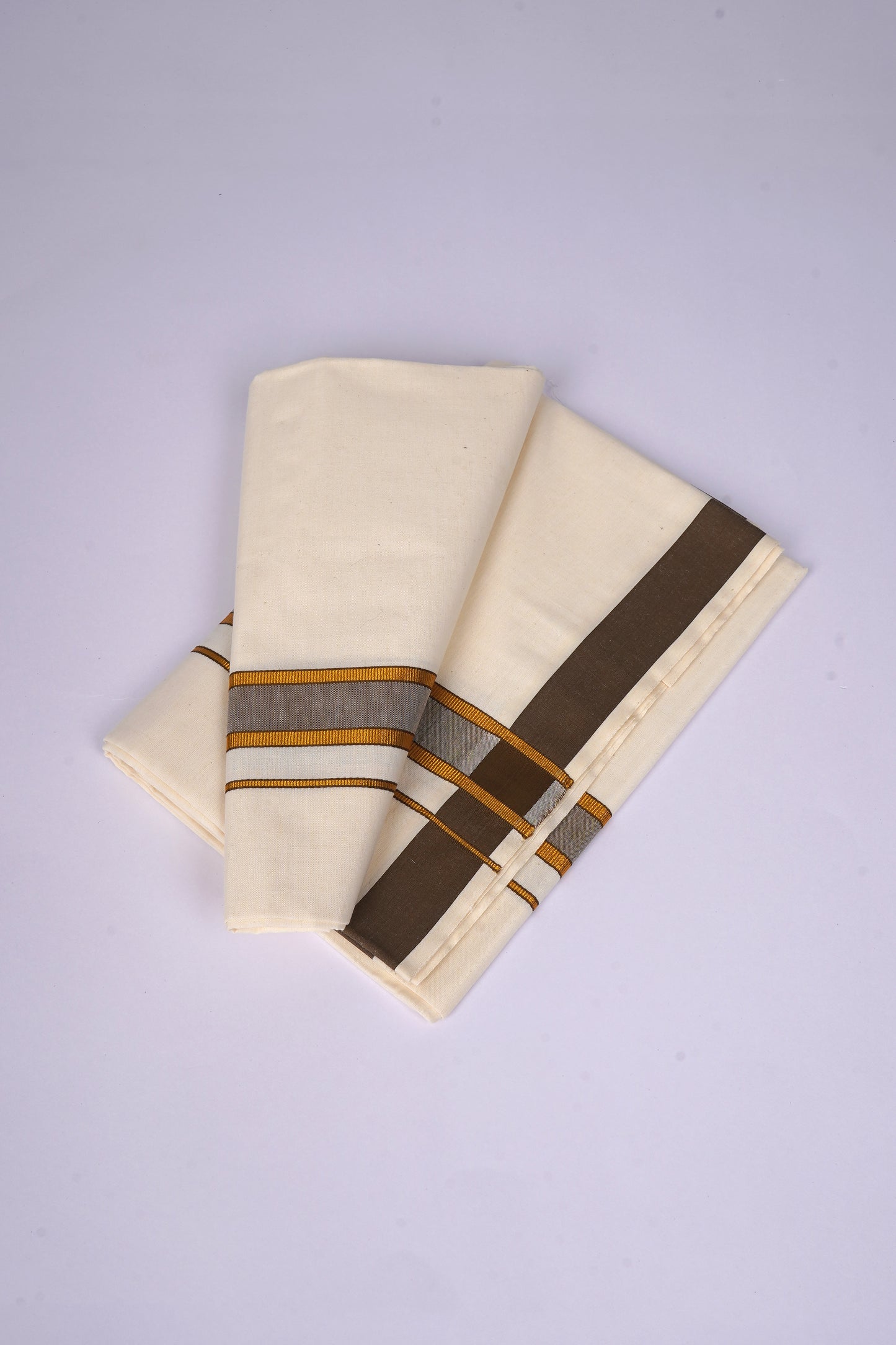 FS-133C C/S DHOTI  2.00 MTR - Light Brown