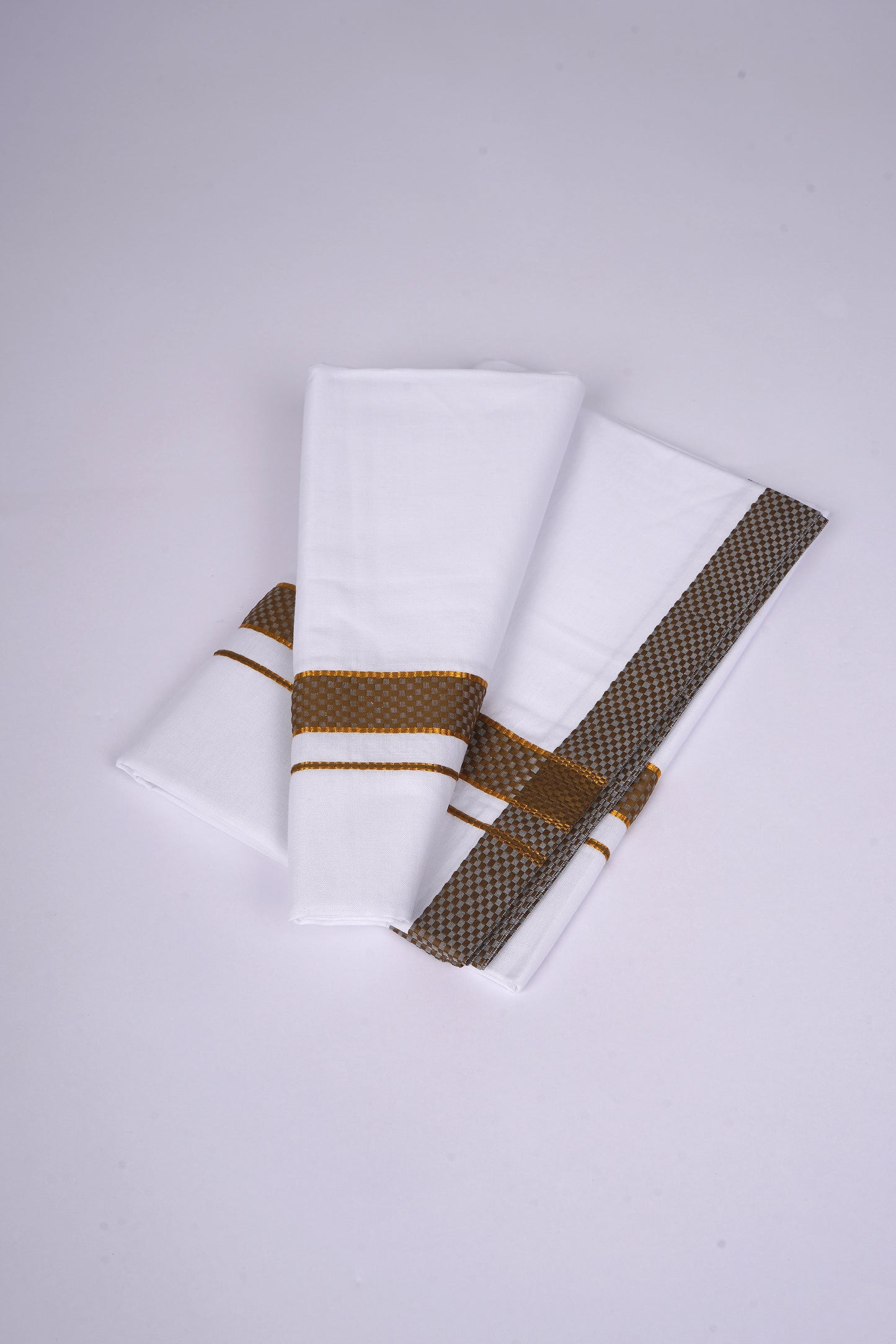 FD-200  W/D DHOTHIE 3.80 MTR - khaki