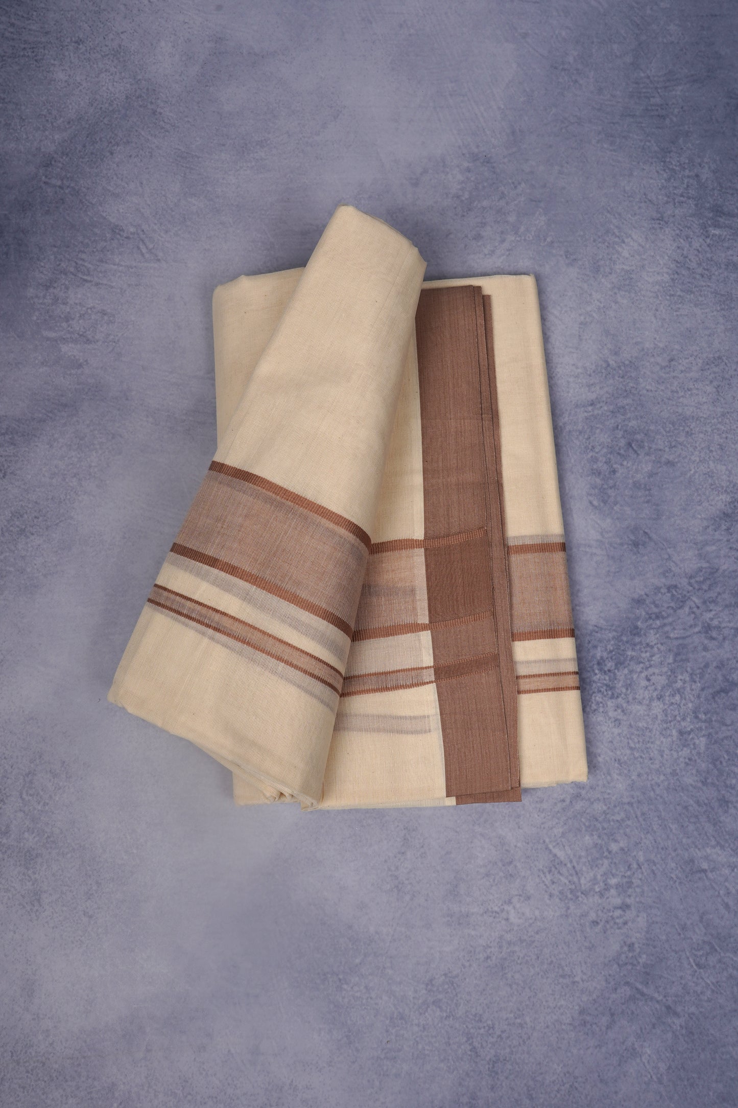 FCD-74C C/D DHOTI  4.00 MTR-Light brown