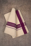 FD-91C C/D DHOTI  3.80 MTR-Violet