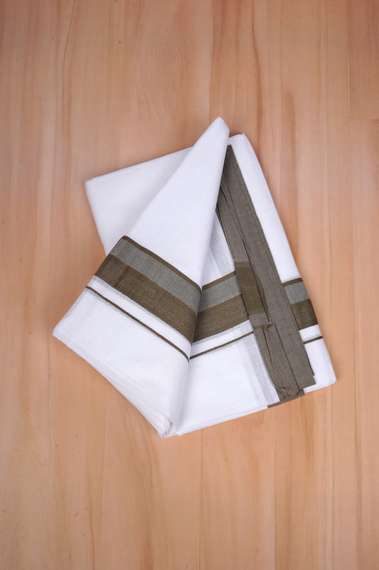 FCD-600 W/D DHOTI 3.80 MTR - Brown