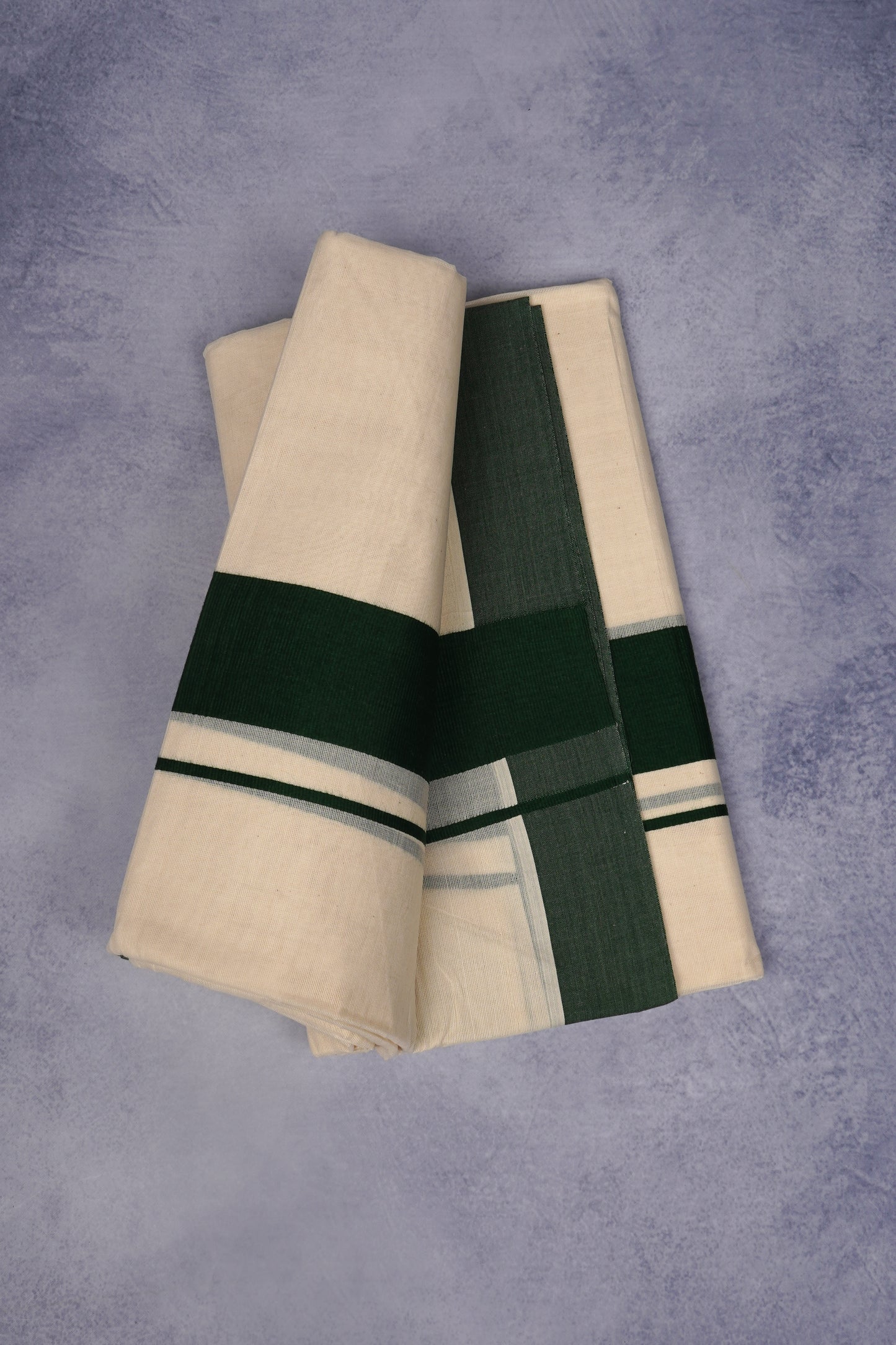 FCD-77C C/D DHOTI  4.00 MTR-Dark green