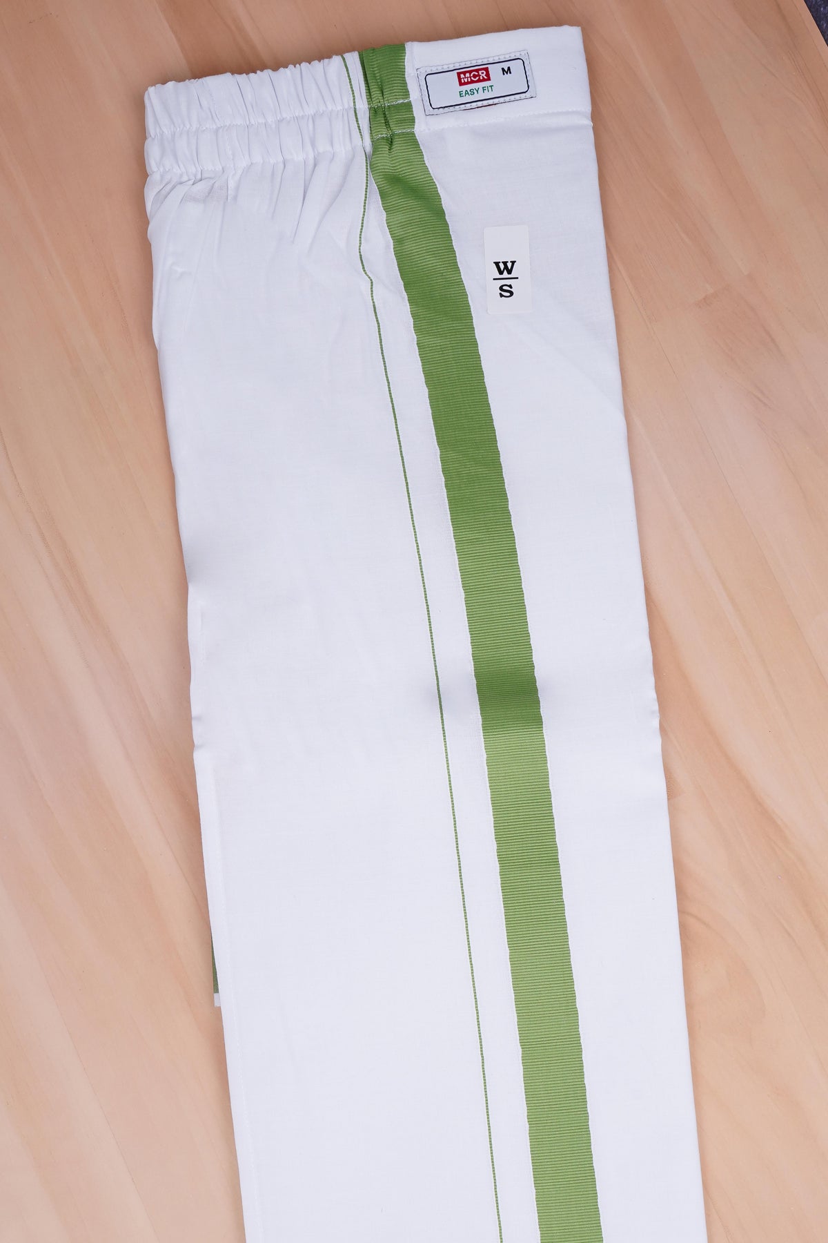 Easy Fit Fancy W/S Dhoti - Green