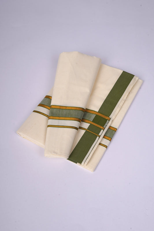FS-133C C/S DHOTI  2.00 MTR - Green