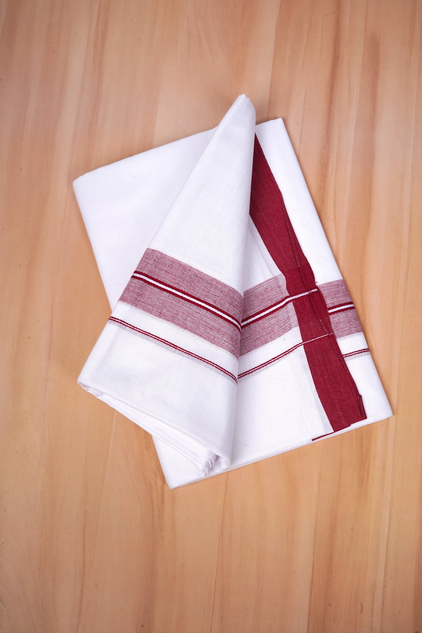 FCD-571 W/D DHOTI 3.80 MTR - Red