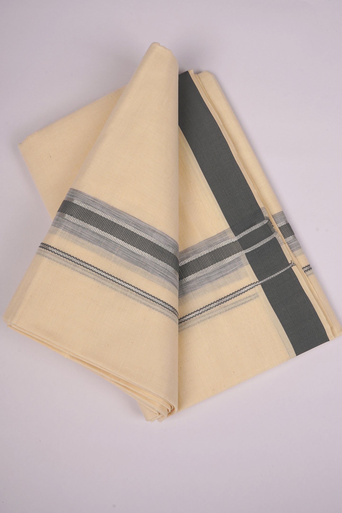 FD-187C C/D DHOTI  3.80 MTR-Gray