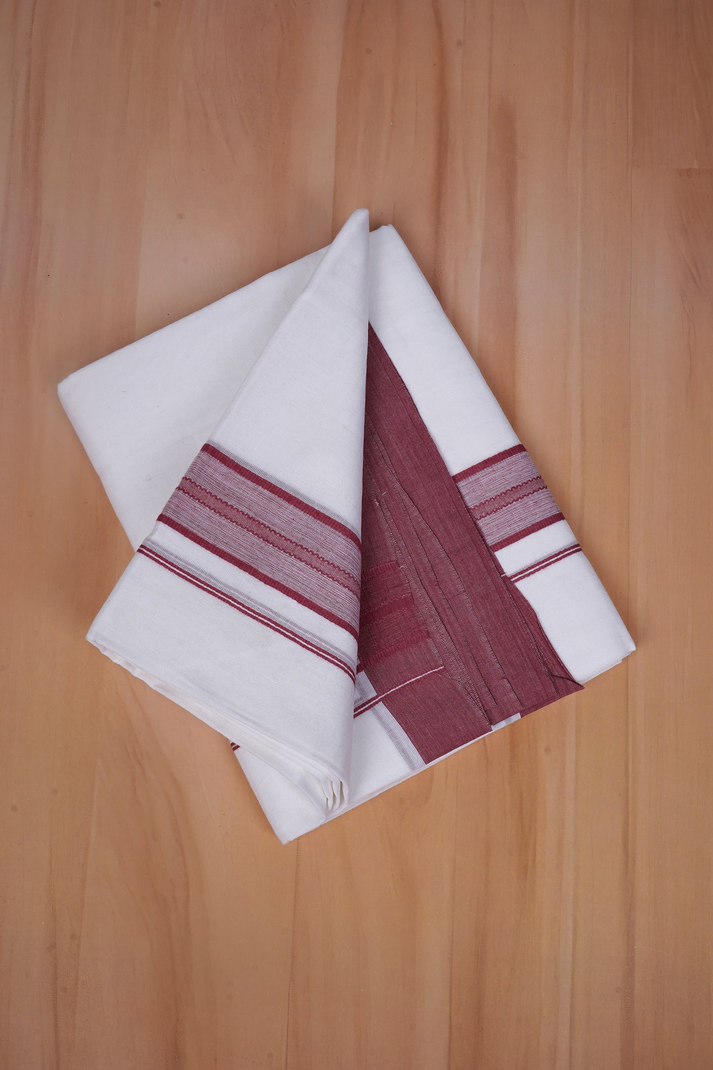 FCD-588 W/D DHOTI 3.80 MTR - Dark Pink