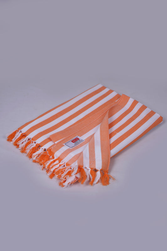 COLOUR LINE COTTON - CBT-22 BATH TOWEL - 30X60 - LIGHT ORANGE