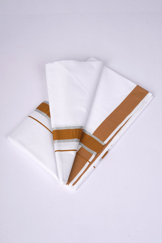 FS-96 W/S DHOTI 2.00 MTR - SILVERBROWN