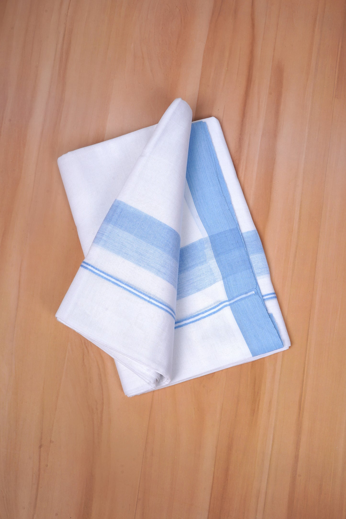 FCD-570 W/D DHOTI 3.80 MTR - Sky Blue