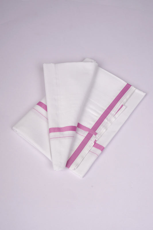 HS-15 W/S DHOTI  1.90 MTR - pink