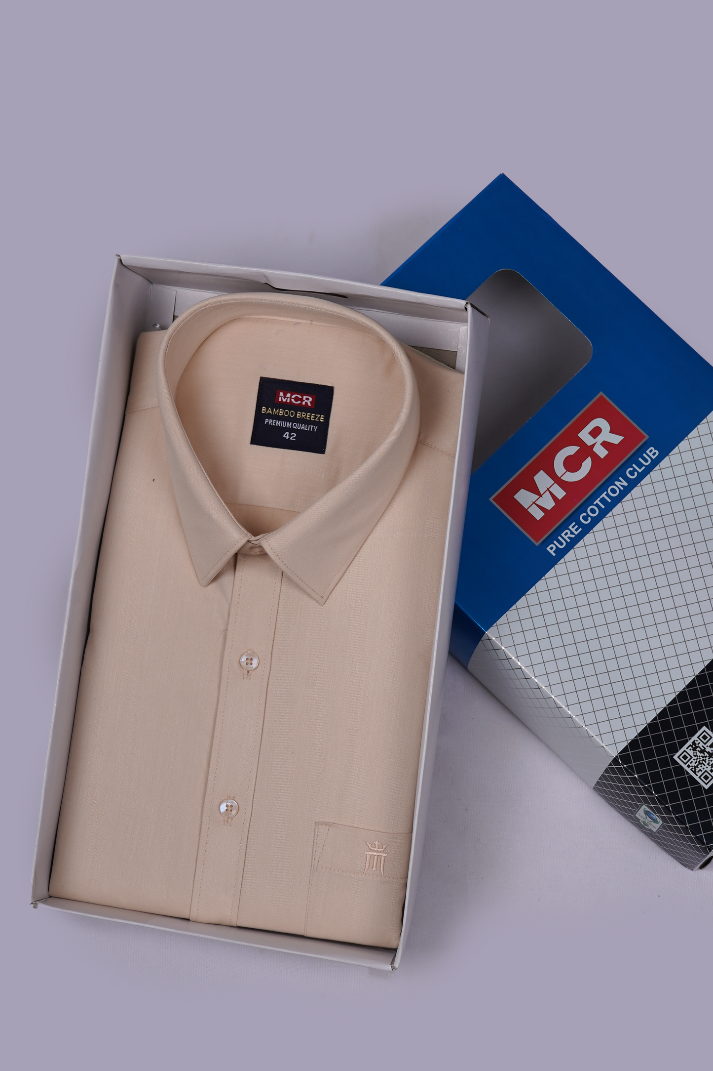 MCR BAMBOO BREEZE 94004 Half Sleeve Formal Color Shirt For Men