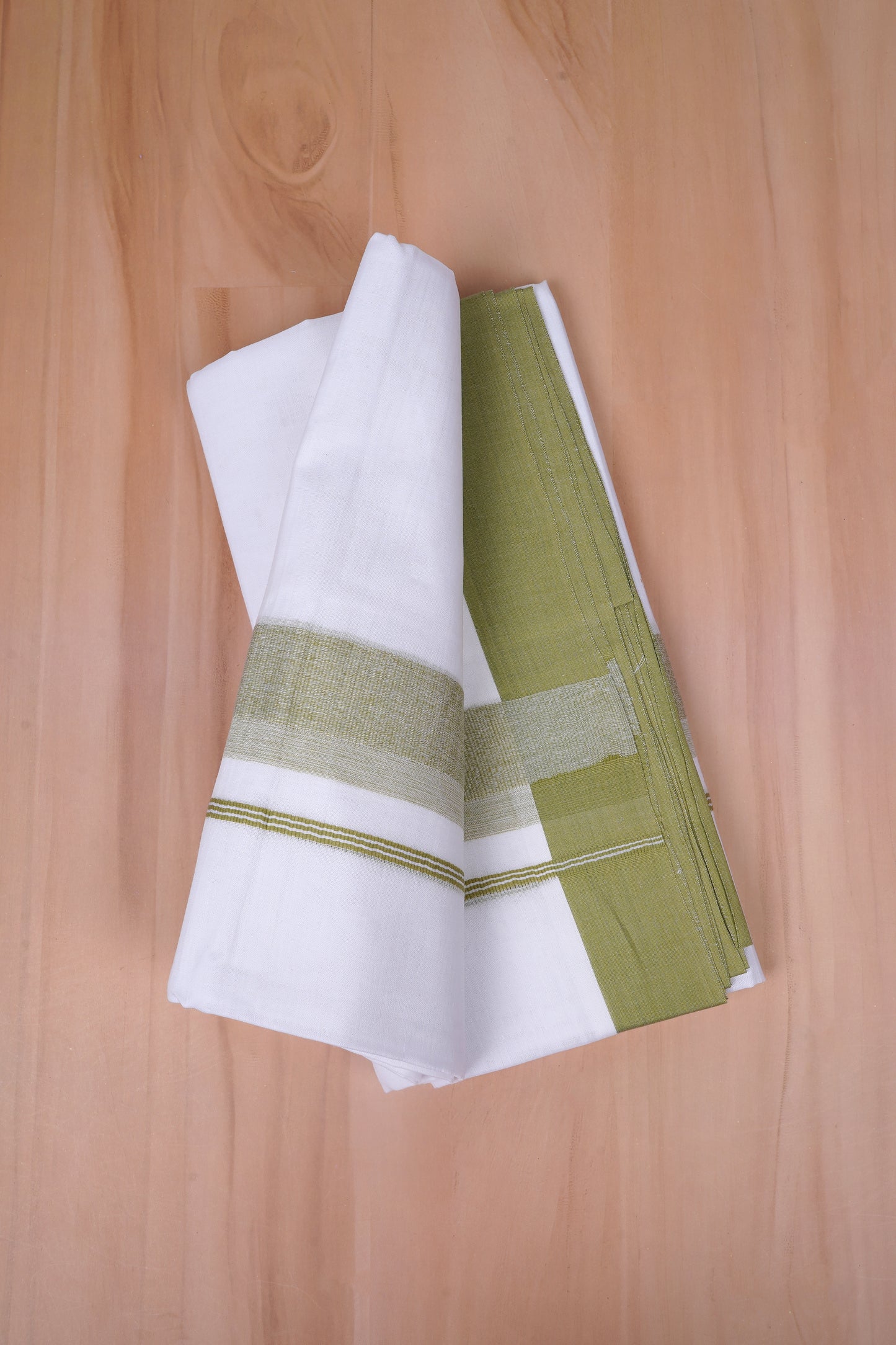 FCD-394 W/D DHOTI 3.80 MTR- Green