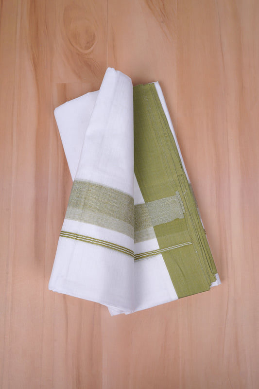 FCD-394 W/D DHOTI 3.80 MTR- Green