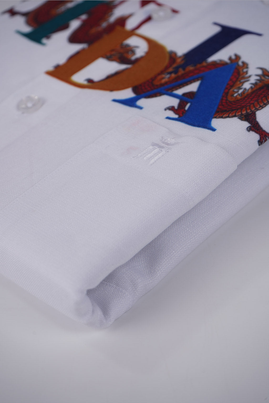 Men Casual Printed White Shirt - India