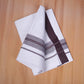 FCD-571 W/D DHOTI 3.80 MTR - Black