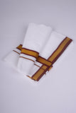 FS-103 W/S DHOTI 2.00 MTR - GOLD MAROON