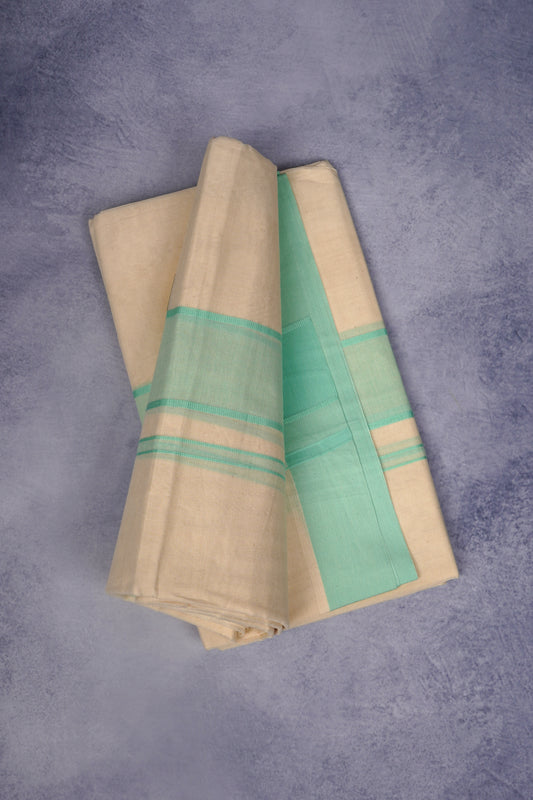 FCD-86C C/D DHOTI  4.00 MTR-Light green