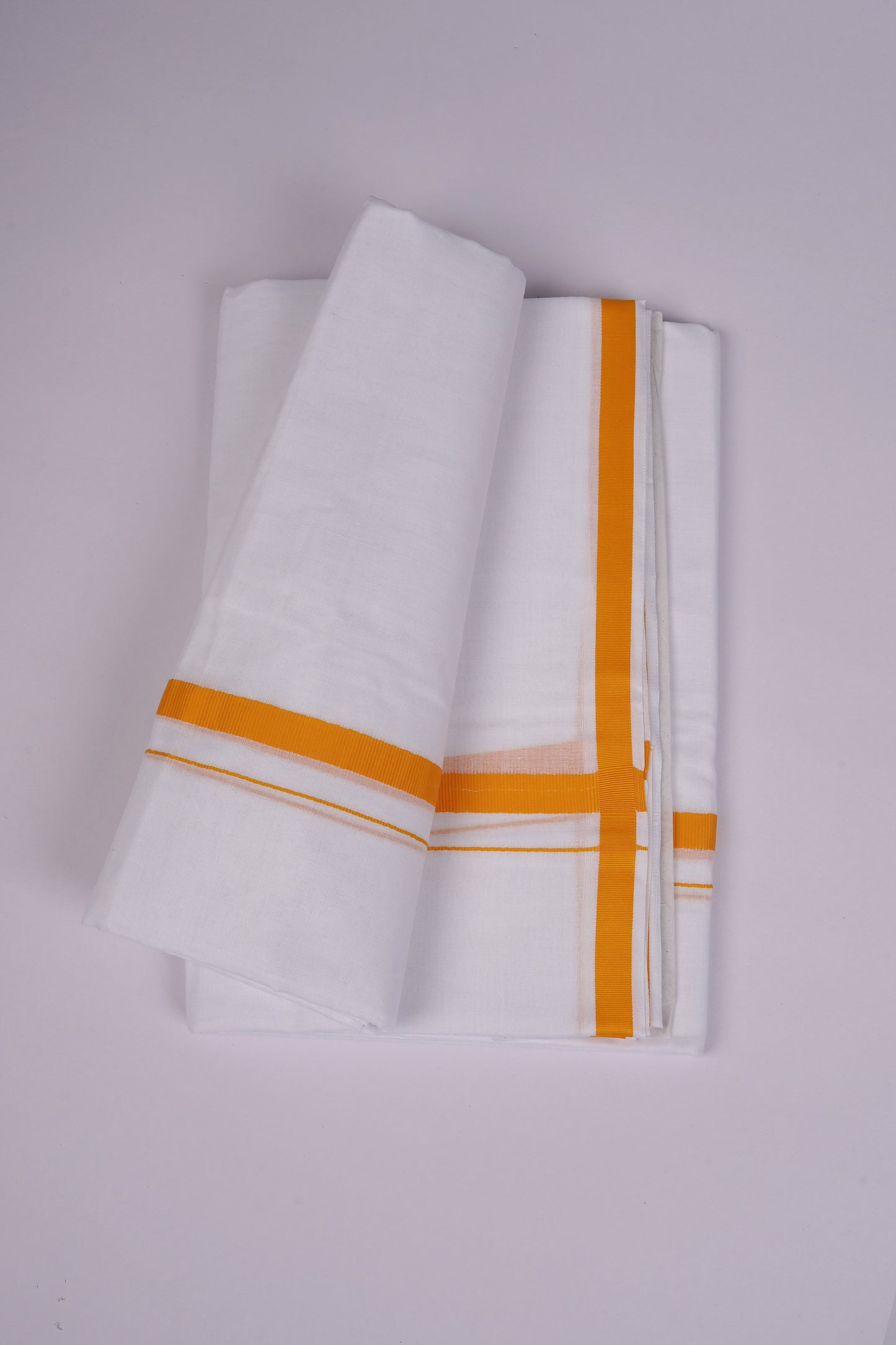 HD-24 W/D DHOTI  3.80 MTR-Yellow
