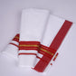 FS-108 W/S DHOTI  2.00 MTR -Red