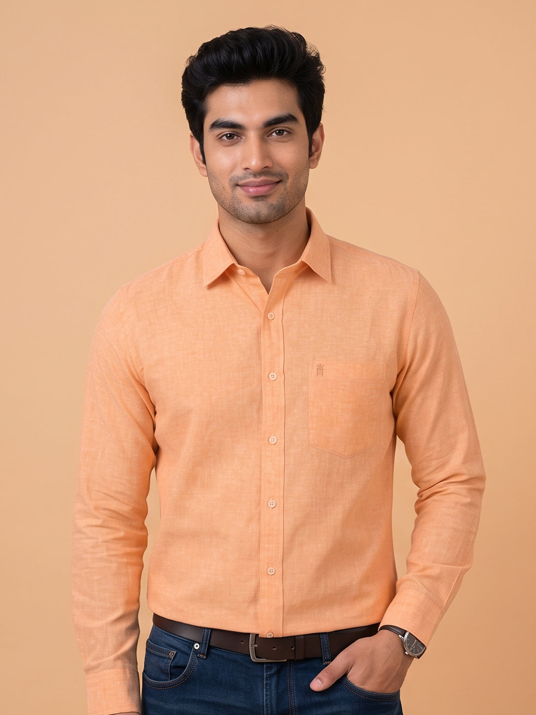 Goodlin Color Men Shirt - 61002