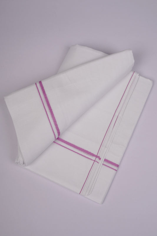 SD-12 W/D DHOTI  3.70 MTR-Pink