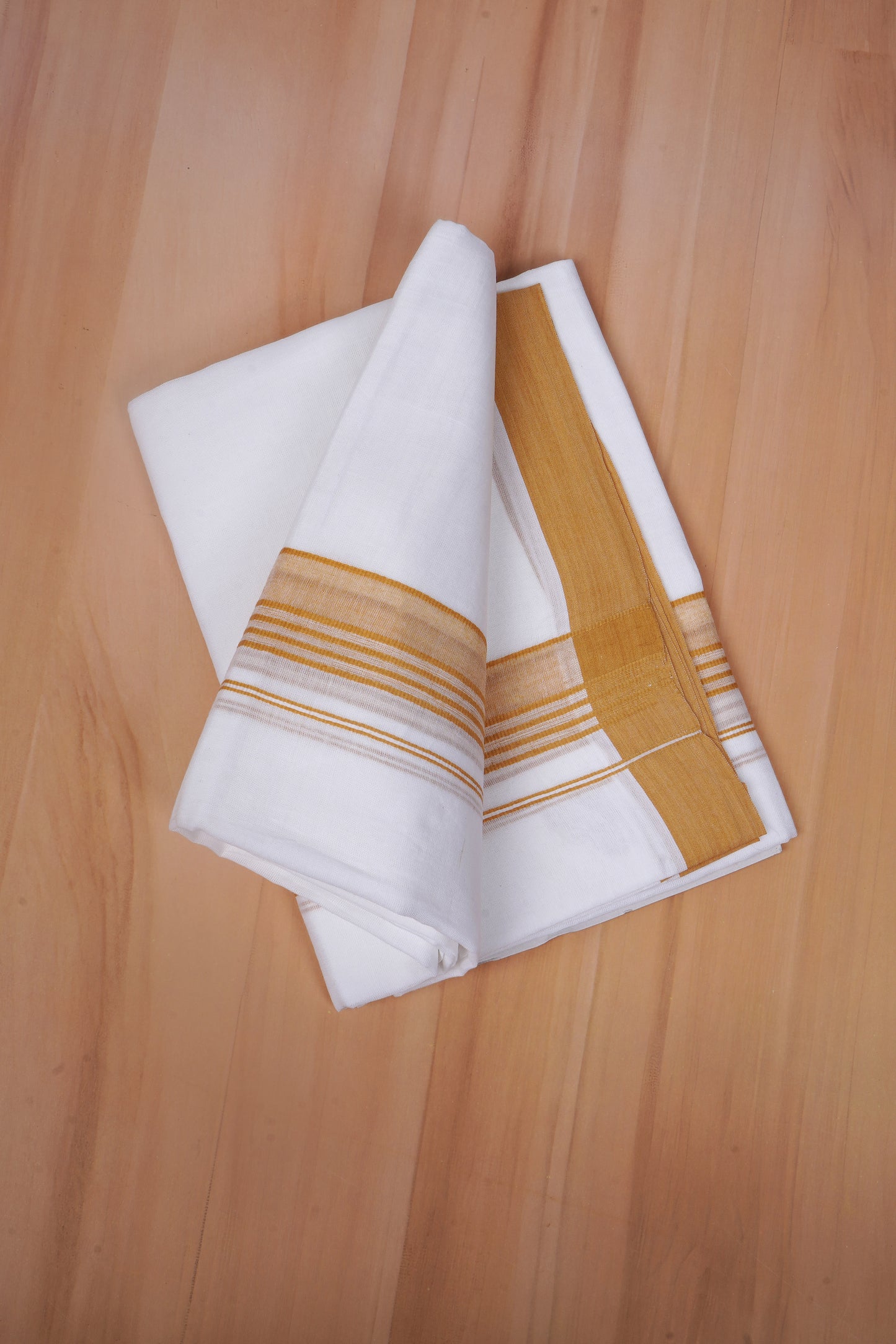 FCD-580 W/D DHOTI 3.80 MTR - Light Brown