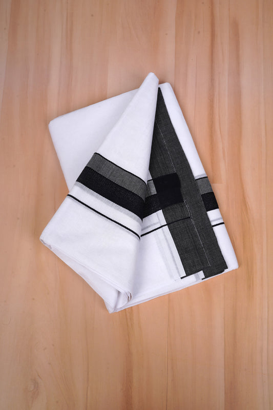 FCD-600 W/D DHOTI 3.80 MTR - Black