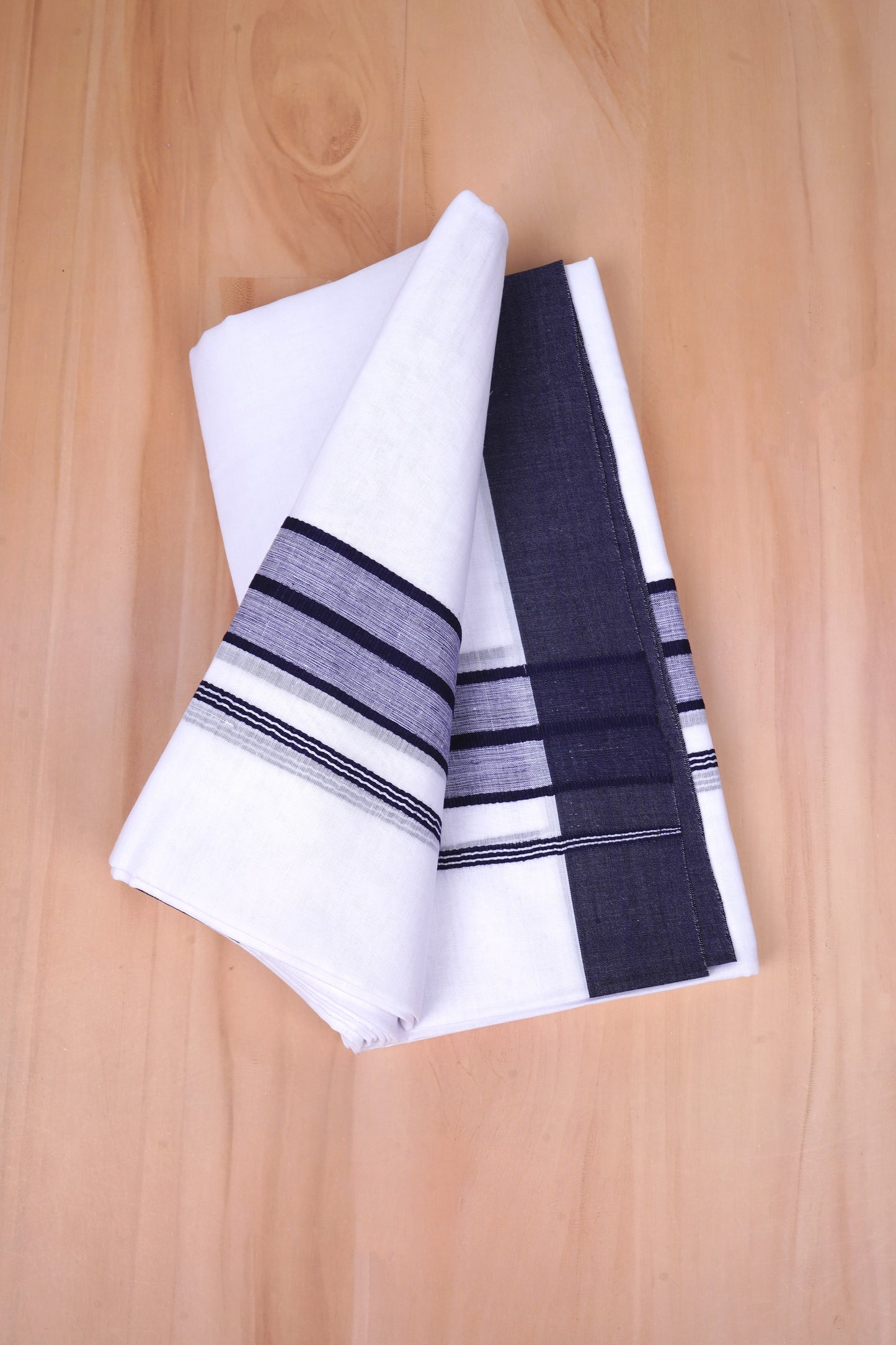 FCD-393 W/D DHOTI 3.80 MTR-Blue