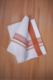 FCD-581 W/D DHOTI 3.80 MTR - Light Orange