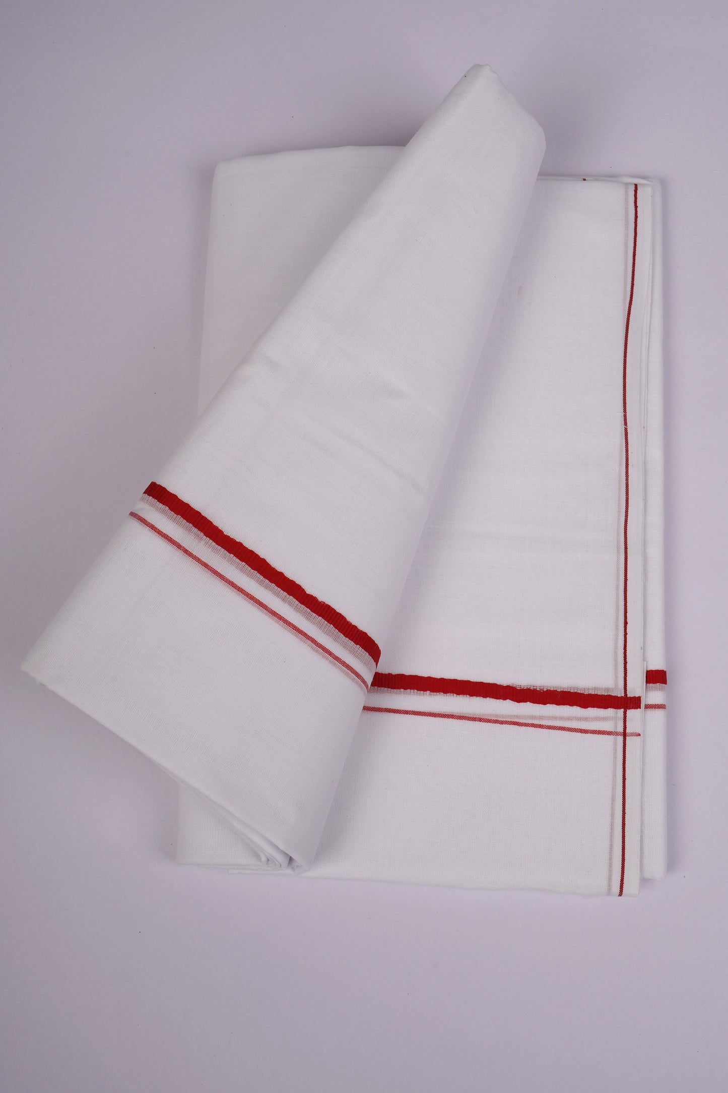 SD-10 W/D DHOTI  3.80 MTR-Red
