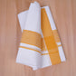 FCD-04 W/D DHOTI 4.00 MTR-Yellow