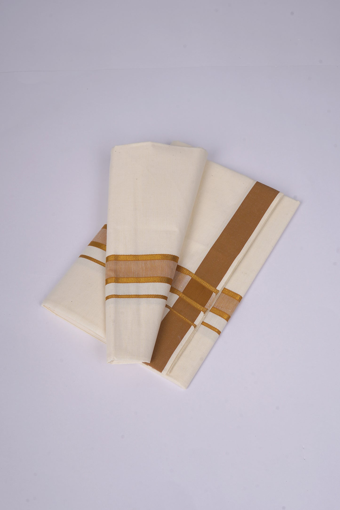 FS-133C C/S DHOTI  2.00 MTR - Light Orange