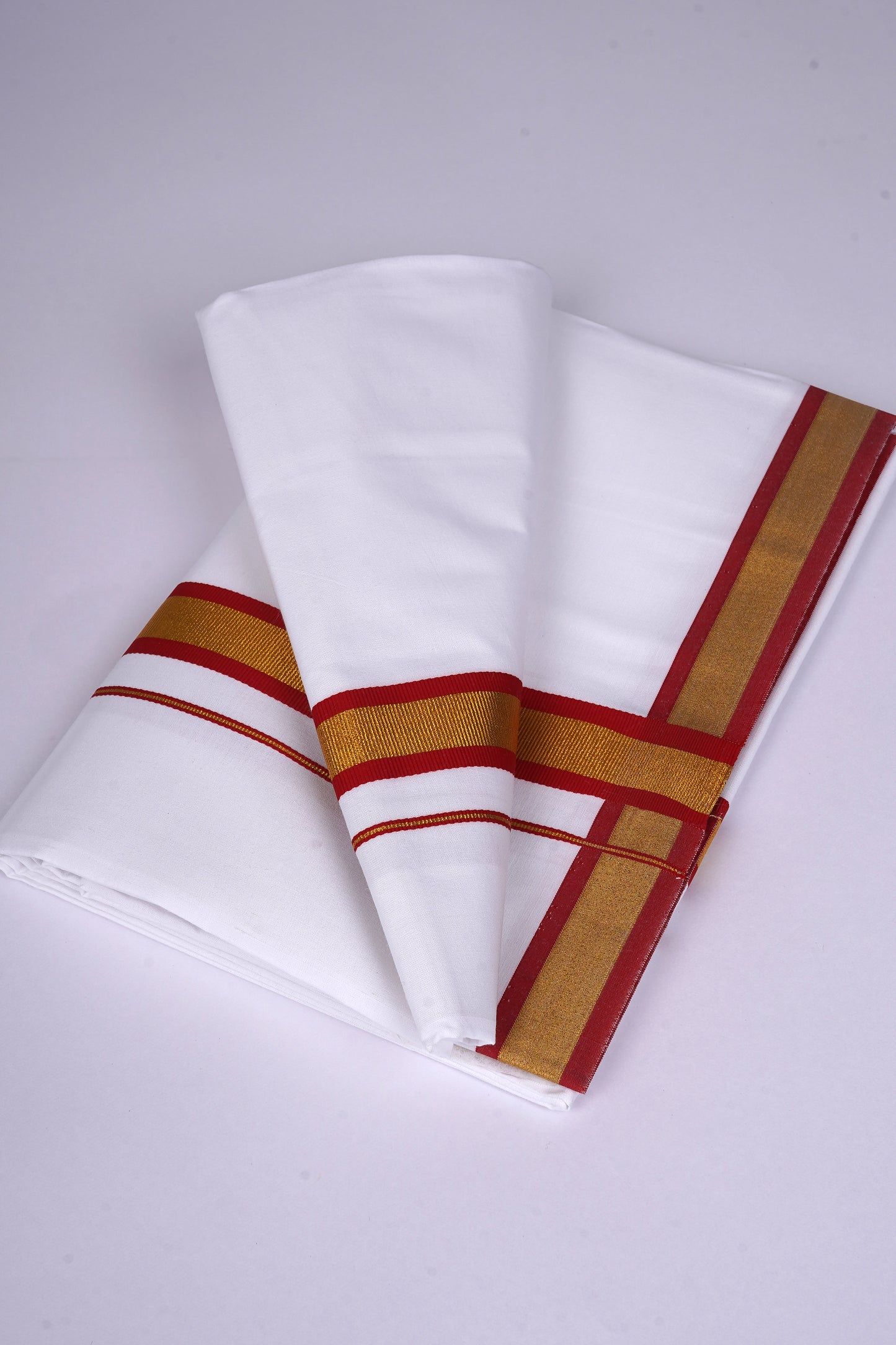 FS-103 W/S DHOTHIE 2.00 MTR - GOLD RED