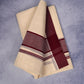 FCD-86C C/D DHOTI  4.00 MTR-Maroon