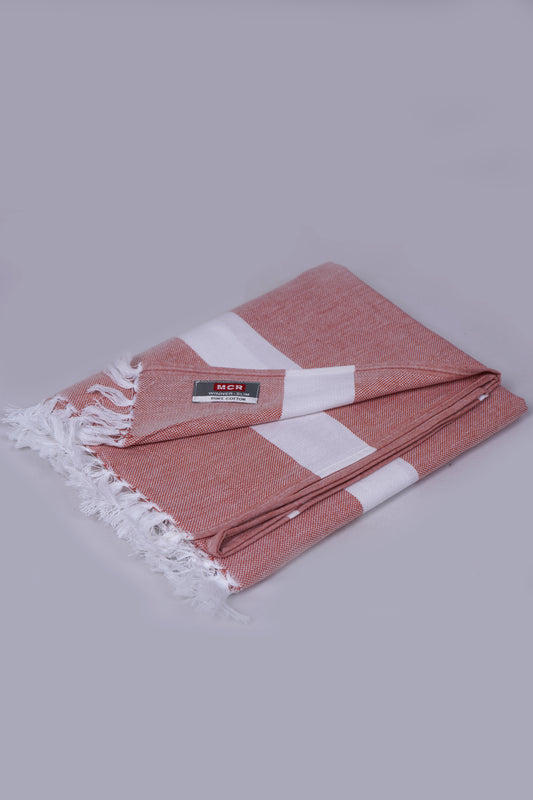 JUMERIA COTTON - CBT-17 BATH TOWEL - 32X64 - DARK ORANGE